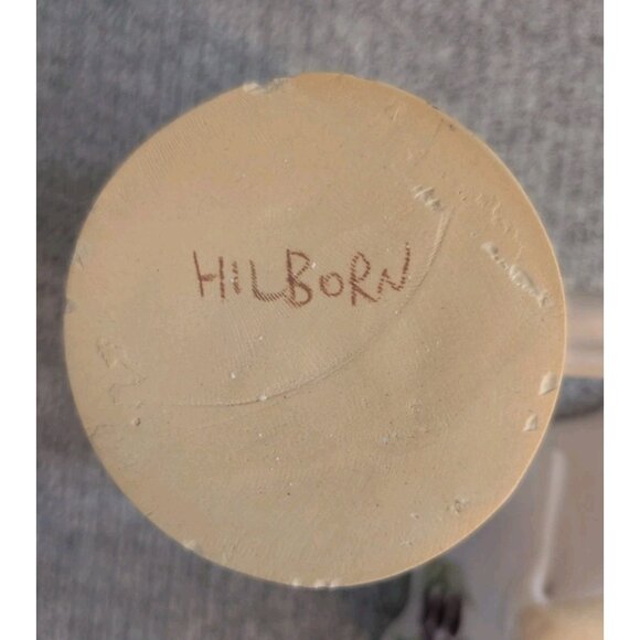 Hilborn Pottery Creamer and Folded Sugar Bowl, Grape Themed, VGC - Picture 5 of 5